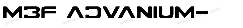 MBF Advanium字体转换